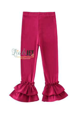 Ruffle Pants_ Plum (Unbranded)