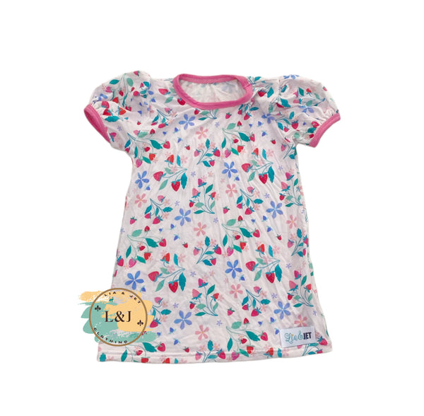 Bamboo Shirt_ Strawberry Fields