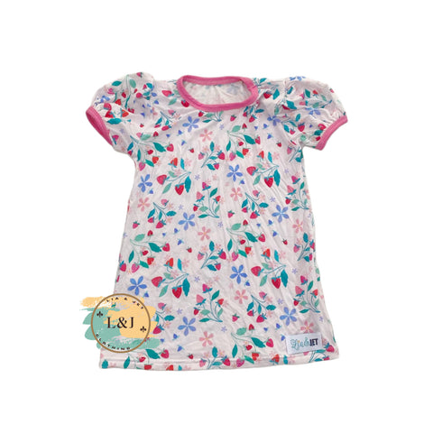 Bamboo Shirt_ Strawberry Fields