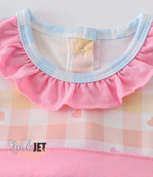 (I002) Pastel plaid bubble