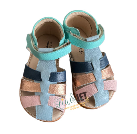 Stella- Color block sandals