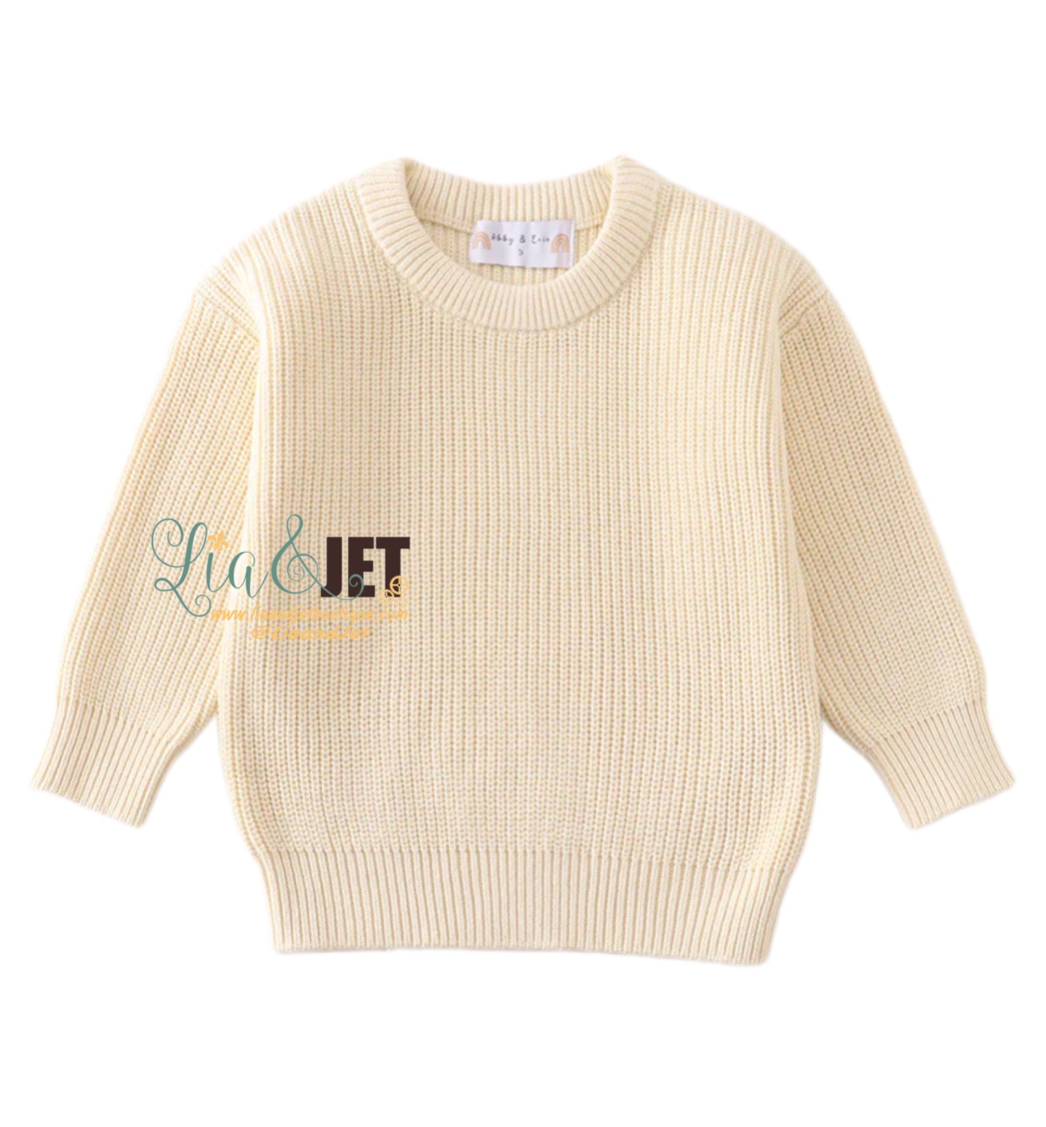 Oversized Sweater_ Cream