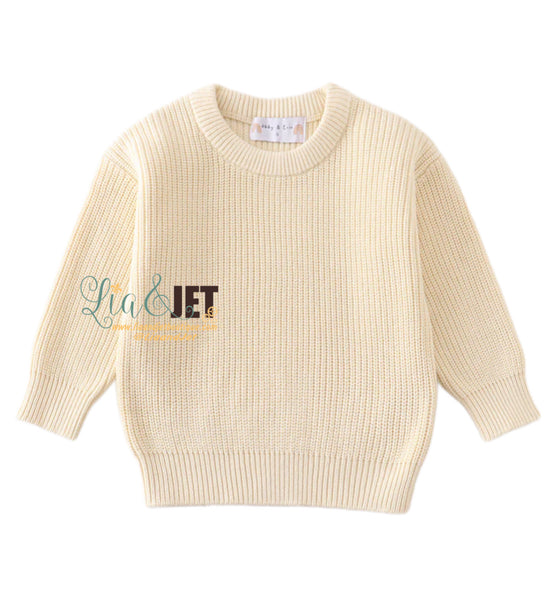 Oversized Sweater_ Cream