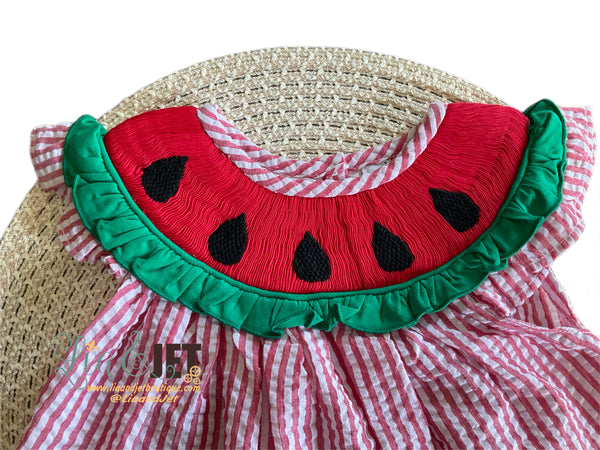 Watermelon Smock_Bloomer Set