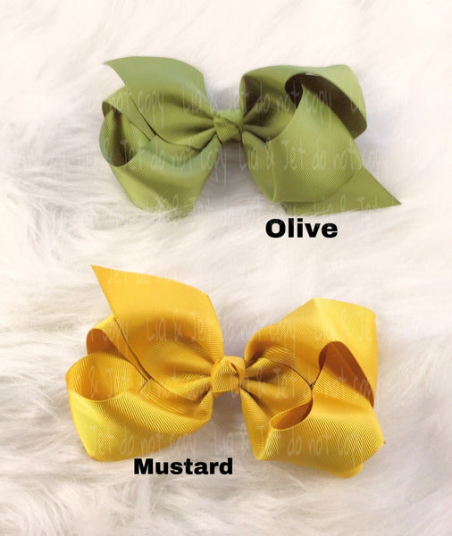 5” Southern Bows (Seasonal Colors)