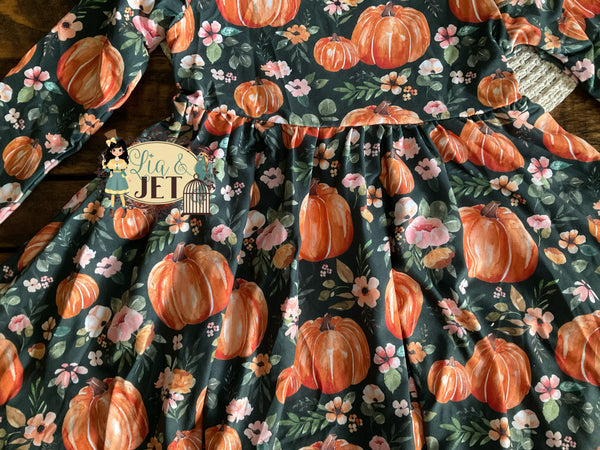 Pumpkin Fields Dress